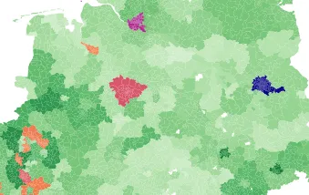 Visualización de mapas de colores personalizados
