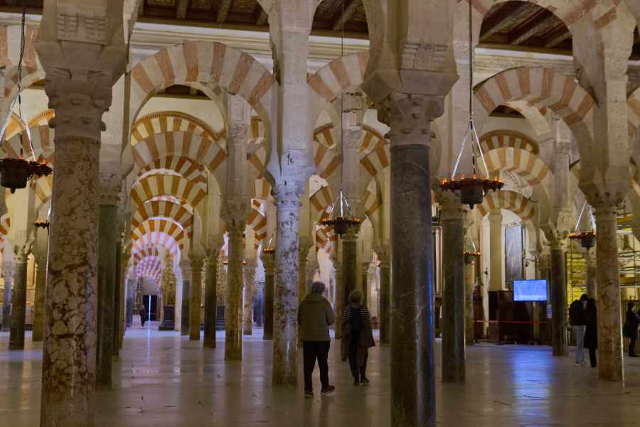 Interior de la catedral de Córdoba