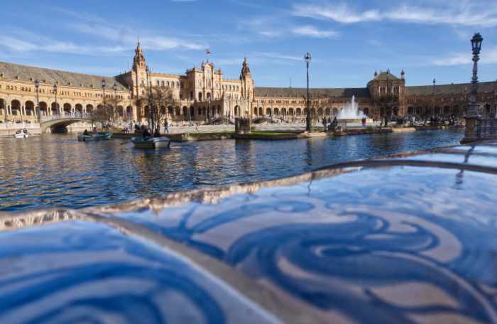 Toma dinámica de Plaza España