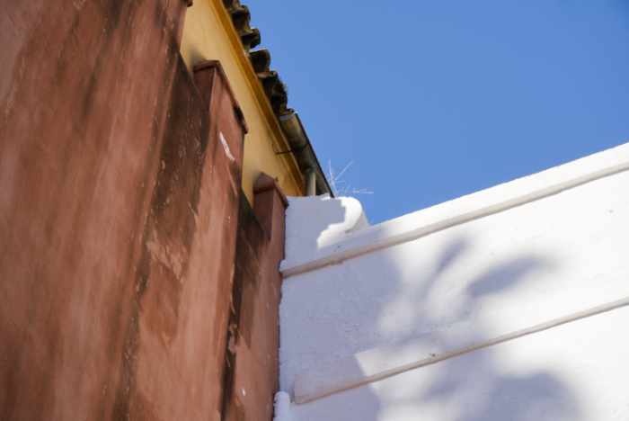 Pintura de pared y cielo